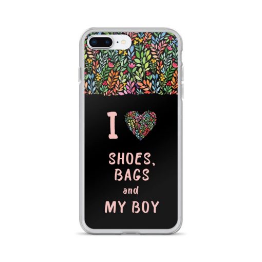 The iPhone case's “I Love My Boy” design suits to your mood surprisingly well. It’s a great idea that transforms your favorite iPhone into a fashion accessory. This sleek phone case protects your phone from scratches, dust, oil, and dirt. It has a solid back and flexible sides that make it easy to take on and off, with precisely aligned port openings. We use UV printing technology for this phone casе.This mobile accessory is available for iPhone SE, iPhone 12 mini, iPhone 12, iPhone 12 Pro, iPhone 12 Pro Max, iPhone 11, iPhone 11 Pro, iPhone 11 Pro Max, iPhone X/XS, iPhone XS Max, iPhone XR, iPhone 7/8, iPhone 7 Plus/8 Plus. iphone case