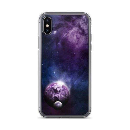 The iPhone case's “The Earth in Purple” design in Cosmos category, suits to your mood surprisingly well. It’s a great idea that transforms your favorite iPhone into a fashion accessory. This sleek phone case protects your phone from scratches, dust, oil, and dirt. It has a solid back and flexible sides that make it easy to take on and off, with precisely aligned port openings. We use UV printing technology for this phone casе.This mobile accessory is available for iPhone SE, iPhone 12 mini, iPhone 12, iPhone 12 Pro, iPhone 12 Pro Max, iPhone 11, iPhone 11 Pro, iPhone 11 Pro Max, iPhone X/XS, iPhone XS Max, iPhone XR, iPhone 7/8, iPhone 7 Plus/8 Plus. Iphone case