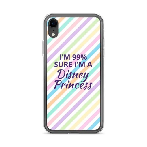 The iPhone case's “I’m A Disney Princess” design suits to your mood surprisingly well. It’s a great idea that transforms your favorite iPhone into a fashion accessory. This sleek phone case protects your phone from scratches, dust, oil, and dirt. It has a solid back and flexible sides that make it easy to take on and off, with precisely aligned port openings. We use UV printing technology for this phone casе.This mobile accessory is available for iPhone SE, iPhone 12 mini, iPhone 12, iPhone 12 Pro, iPhone 12 Pro Max, iPhone 11, iPhone 11 Pro, iPhone 11 Pro Max, iPhone X/XS, iPhone XS Max, iPhone XR, iPhone 7/8, iPhone 7 Plus/8 Plus. iphone case