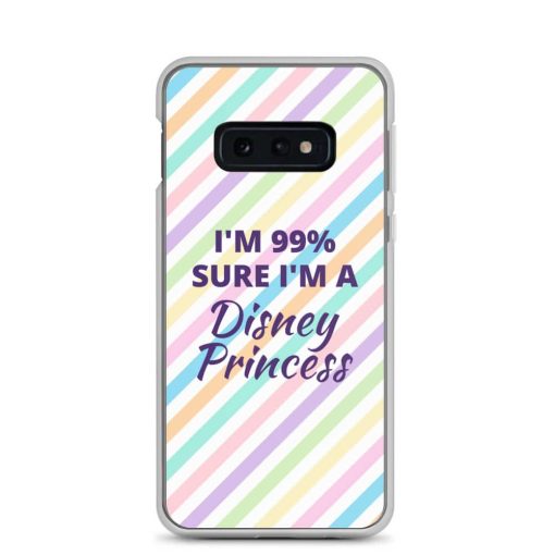 A must-have accessory for your Samsung phone, that exceeds your expectations. "I’m A Disney Princess" is a truly unique design in Quotes Category, created to fit your style. This scratch resistant Samsung case will also protect your phone from dust, oil and dirt. It has a solid back and flexible sides that make it easy to take on and off, with precisely aligned cuts and holes. We use UV printing technology for this phone casе. Available for Samsung Galaxy S20, Samsung Galaxy S20 Plus, Samsung Galaxy S20,  UltraSamsung Galaxy S10, Galaxy S10 +, Galaxy S10e. samsung case