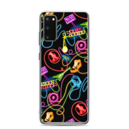 A must-have accessory for your Samsung phone, that exceeds your expectations. "Music Addict" is a truly unique design in Patterns Category, created to fit your style. This scratch resistant Samsung case will also protect your phone from dust, oil and dirt. It has a solid back and flexible sides that make it easy to take on and off, with precisely aligned cuts and holes. We use UV printing technology for this phone casе. Available for Samsung Galaxy S20, Samsung Galaxy S20 Plus, Samsung Galaxy S20,  UltraSamsung Galaxy S10, Galaxy S10 +, Galaxy S10e. samsung case