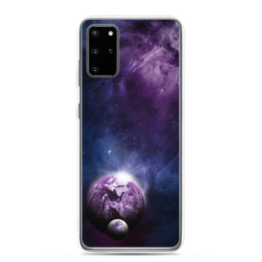 A must-have accessory for your Samsung phone, that exceeds your expectations. "The Earth in Purple" is a truly unique design in Cosmos Category, created to fit your style. This scratch resistant Samsung case will also protect your phone from dust, oil and dirt. It has a solid back and flexible sides that make it easy to take on and off, with precisely aligned cuts and holes. We use UV printing technology for this phone casе. Available for Samsung Galaxy S20, Samsung Galaxy S20 Plus, Samsung Galaxy S20,  UltraSamsung Galaxy S10, Galaxy S10 +, Galaxy S10e. samsung case