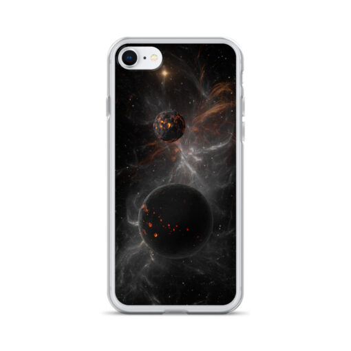 The iPhone case's “Black Universe” design in Cosmos category, suits to your mood surprisingly well. It’s a great idea that transforms your favorite iPhone into a fashion accessory. This sleek phone case protects your phone from scratches, dust, oil, and dirt. It has a solid back and flexible sides that make it easy to take on and off, with precisely aligned port openings. We use UV printing technology for this phone casе.This mobile accessory is available for iPhone SE, iPhone 12 mini, iPhone 12, iPhone 12 Pro, iPhone 12 Pro Max, iPhone 11, iPhone 11 Pro, iPhone 11 Pro Max, iPhone X/XS, iPhone XS Max, iPhone XR, iPhone 7/8, iPhone 7 Plus/8 Plus. phone case