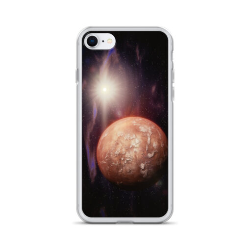 The iPhone case's “Mars Explorer” design in Cosmos category, suits to your mood surprisingly well. It’s a great idea that transforms your favorite iPhone into a fashion accessory. This sleek phone case protects your phone from scratches, dust, oil, and dirt. It has a solid back and flexible sides that make it easy to take on and off, with precisely aligned port openings. We use UV printing technology for this phone casе.This mobile accessory is available for iPhone SE, iPhone 12 mini, iPhone 12, iPhone 12 Pro, iPhone 12 Pro Max, iPhone 11, iPhone 11 Pro, iPhone 11 Pro Max, iPhone X/XS, iPhone XS Max, iPhone XR, iPhone 7/8, iPhone 7 Plus/8 Plus. Iphone case