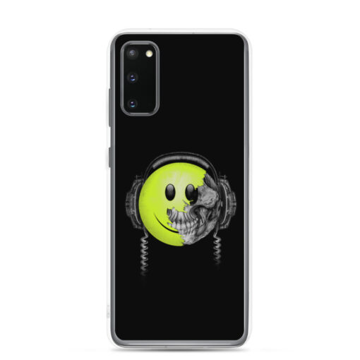 A must-have accessory for your Samsung phone, that exceeds your expectations. "Emoji Smiley Face Music" is a truly unique design in Patterns Category, created to fit your style. This scratch resistant Samsung case will also protect your phone from dust, oil and dirt. It has a solid back and flexible sides that make it easy to take on and off, with precisely aligned cuts and holes. We use UV printing technology for this phone casе. Available for Samsung Galaxy S20, Samsung Galaxy S20 Plus, Samsung Galaxy S20,  UltraSamsung Galaxy S10, Galaxy S10 +, Galaxy S10e. samsung case