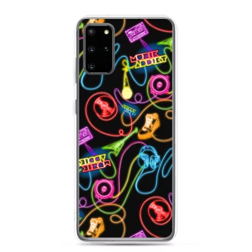 A must-have accessory for your Samsung phone, that exceeds your expectations. "Music Addict" is a truly unique design in Patterns Category, created to fit your style. This scratch resistant Samsung case will also protect your phone from dust, oil and dirt. It has a solid back and flexible sides that make it easy to take on and off, with precisely aligned cuts and holes. We use UV printing technology for this phone casе. Available for Samsung Galaxy S10e, Samsung Galaxy S10,  Samsung Galaxy S10+, Samsung Galaxy S20, Samsung Galaxy S20 Plus, Samsung Galaxy S20 Ultra, Samsung Galaxy S20 FE, Samsung Galaxy S21 Ultra, Samsung Galaxy S21 Plus, Samsung Galaxy S21, Samsung Galaxy S22, Samsung Galaxy S22 Ultra, Samsung Galaxy S22 Plus. samsung case