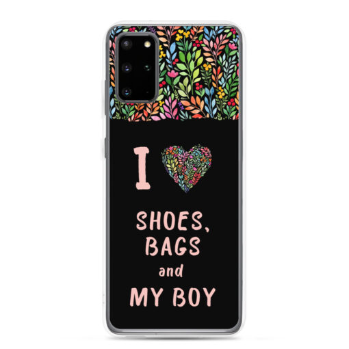 A must-have accessory for your Samsung phone, that exceeds your expectations. "I love my boy" is a truly unique design in Quotes Category, created to fit your style. This scratch resistant Samsung case will also protect your phone from dust, oil and dirt. It has a solid back and flexible sides that make it easy to take on and off, with precisely aligned cuts and holes. We use UV printing technology for this phone casе. Available for Samsung Galaxy S20, Samsung Galaxy S20 Plus, Samsung Galaxy S20,  UltraSamsung Galaxy S10, Galaxy S10 +, Galaxy S10e. samsung case